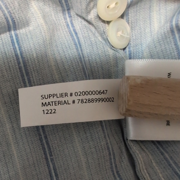 Ralph Lauren Double RL Blue and White Striped Shirt - Picture 11 of 14